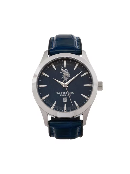Годинник U.S. Polo Assn. Yale Голубий