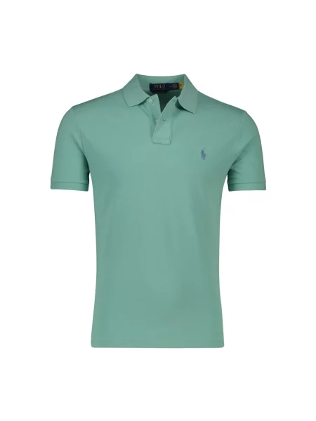 Polo Ralph Lauren Koszulki Mężczyzna S Krótki Rękaw Dzianina zielony