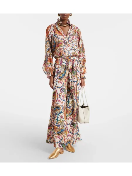 Fusta maxi Etro cu model paisley