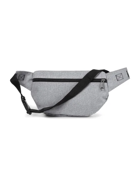 EASTPAK Torbica za okrog pasu Doggy pegasto siva / rdeča / črna bela