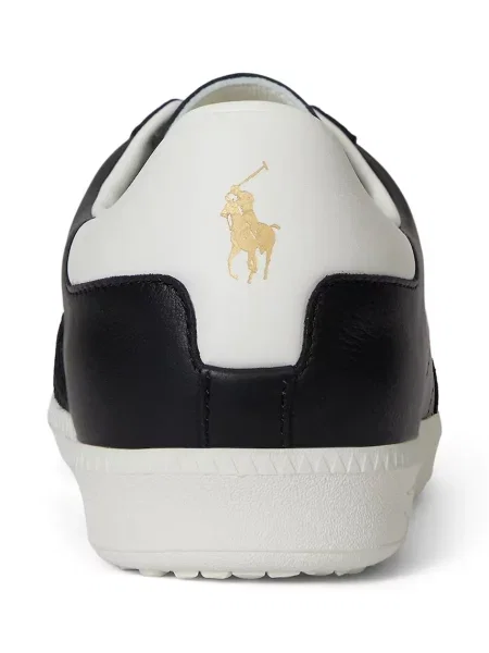 Kožené tenisky Polo Ralph Lauren Field Ct černá
