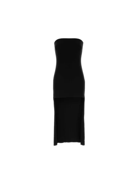 Sukienka midi Alexander Wang z dżerseju czarna