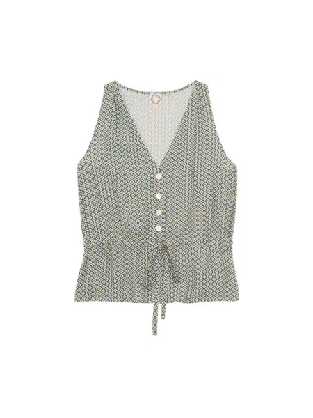 Top Ines De La Fressange Paris niebieski