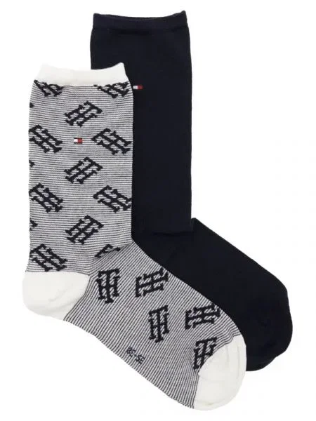 Tommy Hilfiger 2 db-os zokni szett kék