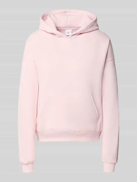 Gina Tricot Bluza Z Kapturem rosa różowa