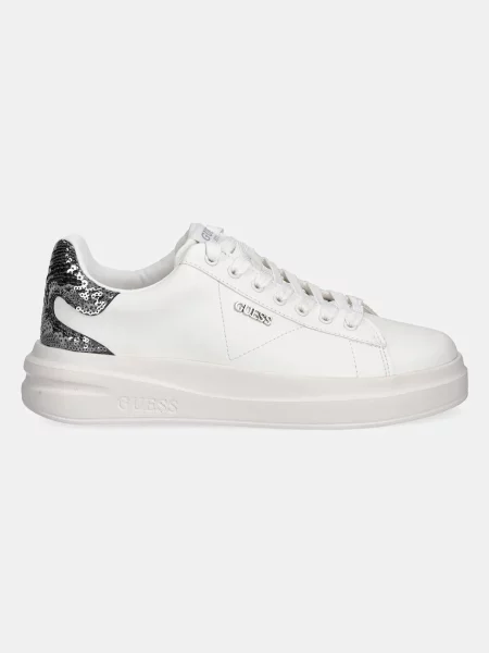Sneakerși Guess alb