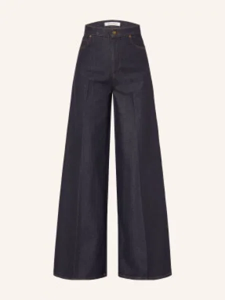 Max Mara Široké Džíny Quatto midnightblue