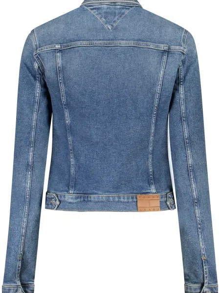 Дънково яке Tommy Jeans преходен модел синьо