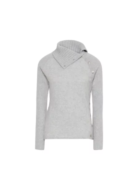 Sweter Sportmax wełniany szary