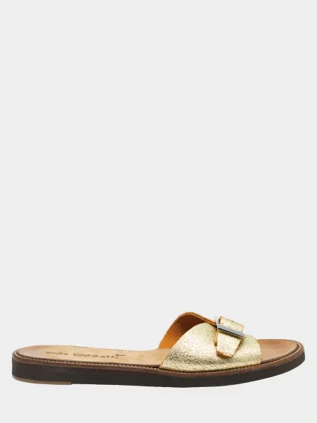 Шлепанцы Enzo Verratti золотые