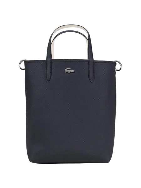 Geantă shopper Lacoste negru