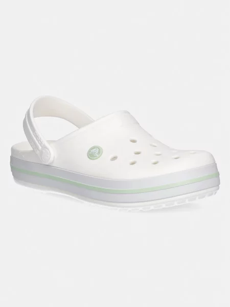 Papuci Crocs alb
