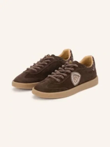 Blauer Sneakersy braun