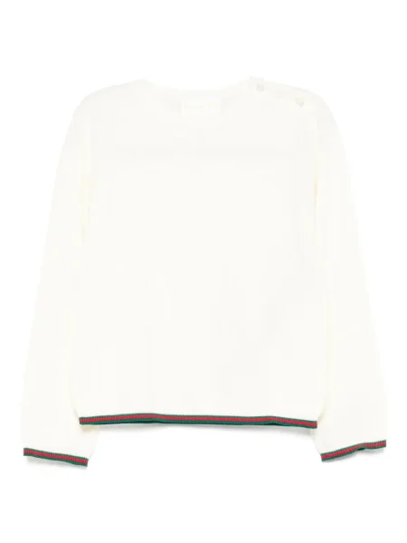 Sweter dziecięcy Gucci biały