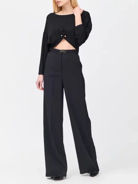 Светр Elisabetta Franchi чорний