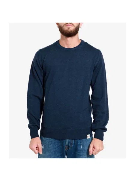 Sweter Roy Rogers wełniany niebieski