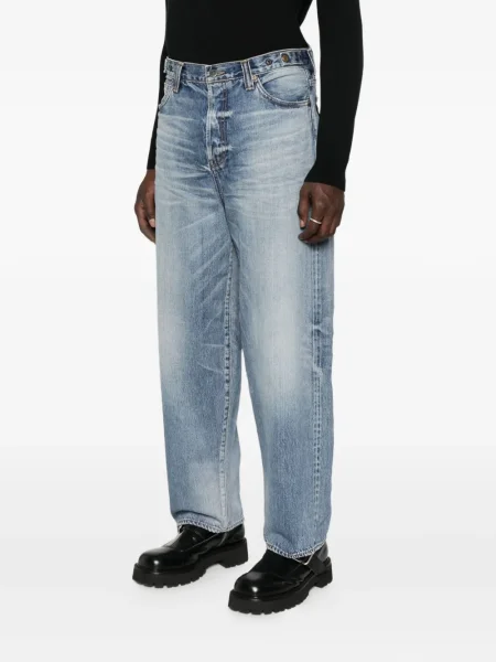 Straight fit džíny Mastercraft Union modré