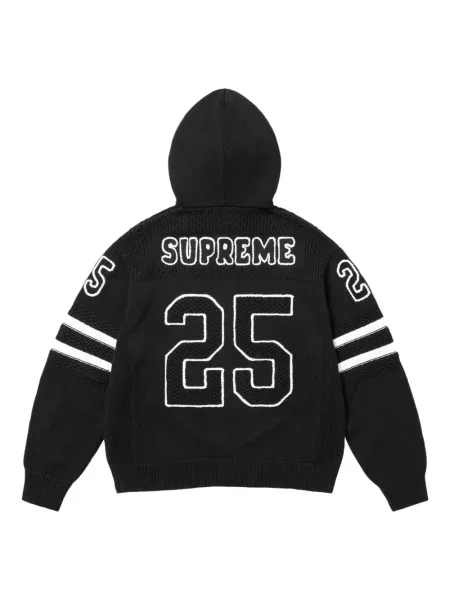 Hoodie Supreme μαύρο