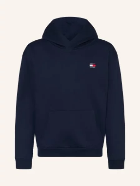 Tommy Hilfiger Mikina S Kapucí tmavě modrá