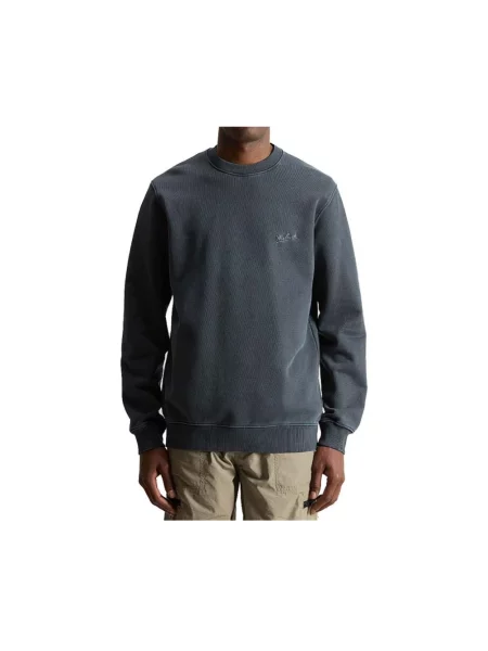 Bluza Woolrich klasyczna niebieska
