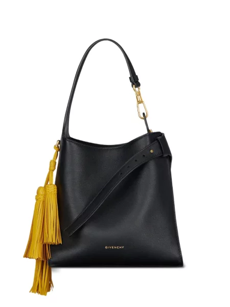 Cu centură geantă shopper Givenchy din piele negru