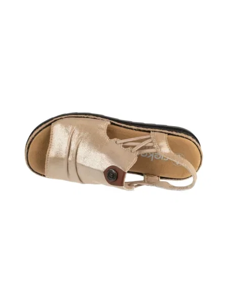 Rieker Sandale crem negru
