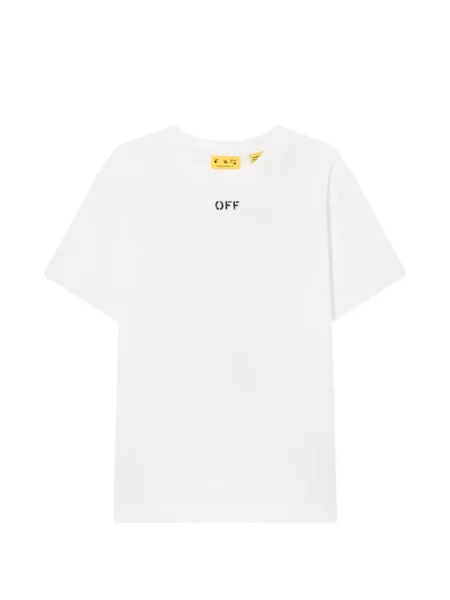 Koszulka dziecięca Off-white biała