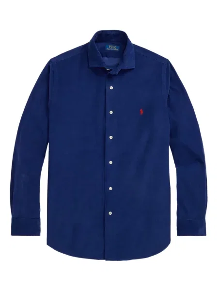 Boxeri Polo Ralph Lauren de catifea cord alb
