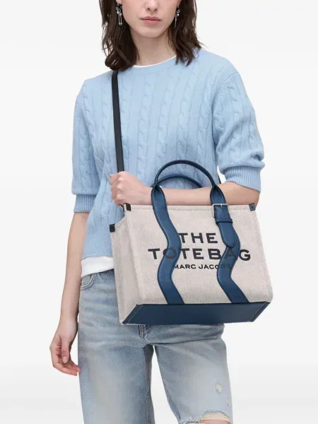 Geantă Marc Jacobs din canvas