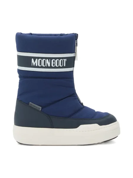Kozaki dziecięce Moon Boot niebieskie