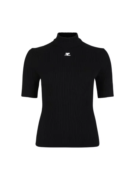 Sweter Courreges czarny