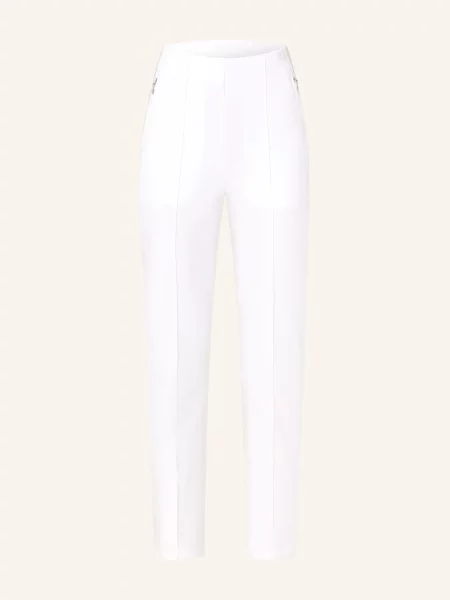 Röhnisch Golfové Kalhoty Clubhouse Highwater Slacks bílá