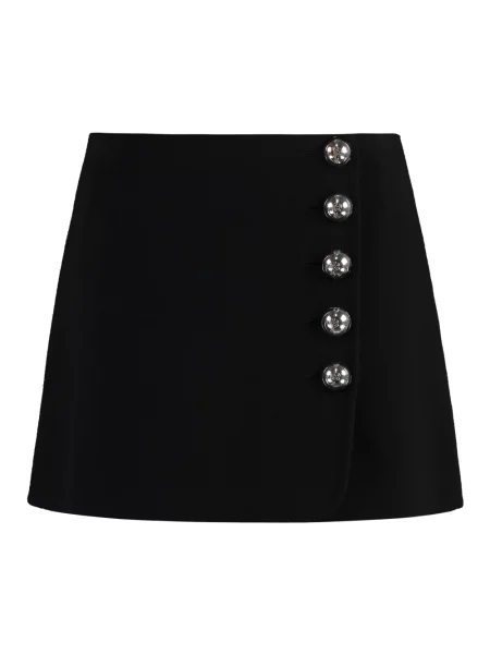 Spódnica mini Emilio Pucci wełniana czarna