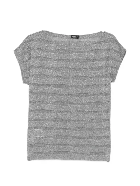 T-shirt w paski Neera w paski szary