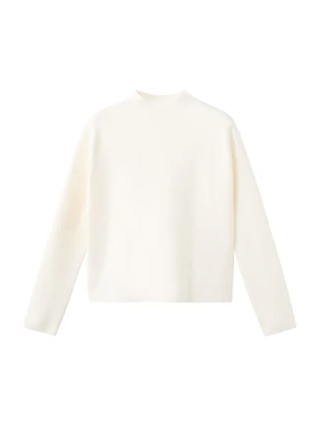 MANGO Sveter CHIMNEY svetlobéžová