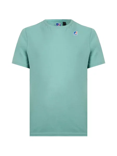 K-Way Majica Leonide turkizna