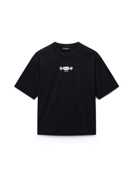 NAPAPIJRI Tricou negru alb