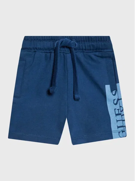 Guess Pantaloni scurți sport albastru