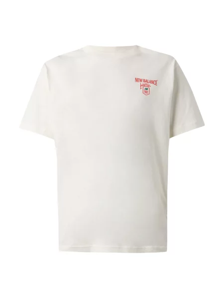New balance Tricou crem / verde roșu