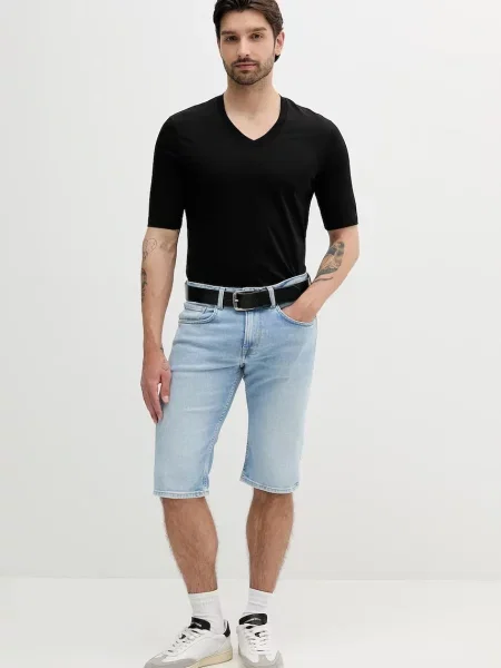 Футболка Armani Exchange однотонна чорний