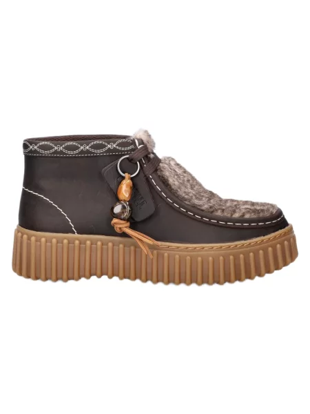 Botki Clarks brązowe