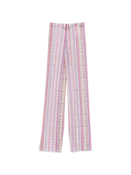 Pantaloni Missoni roz