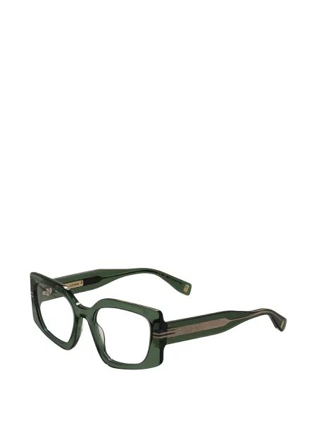 Ochelari de soare Marc Jacobs cu imprimeu geometric verde