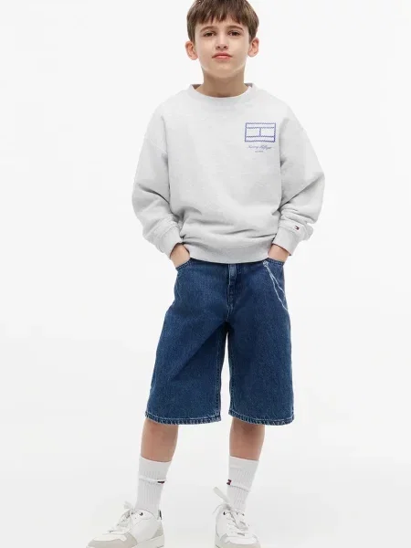 Суитчър Tommy Hilfiger сиво