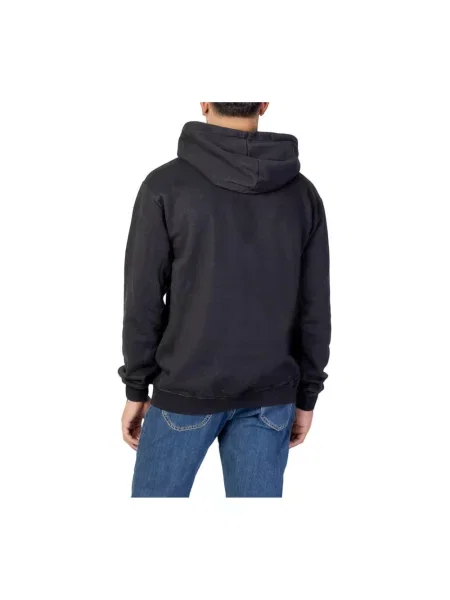 Haftowana bluza z kapturem Fila niebieska