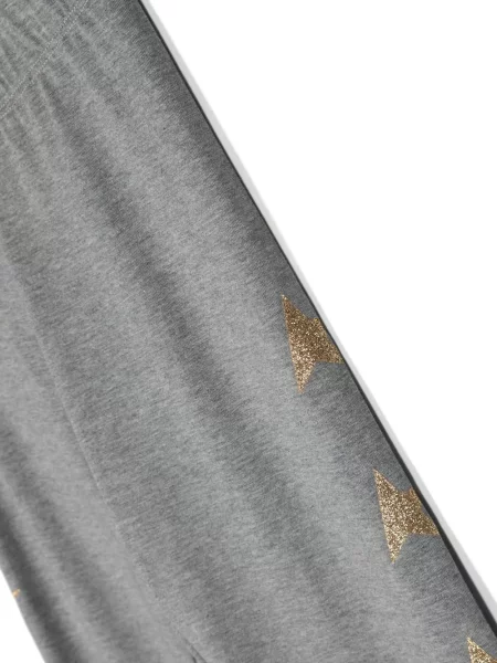 Dětské legíny Golden Goose šedé