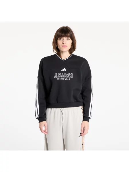 Polar Adidas w paski polarowy czarny