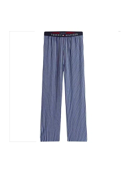 Pijamale Tommy Hilfiger albastru