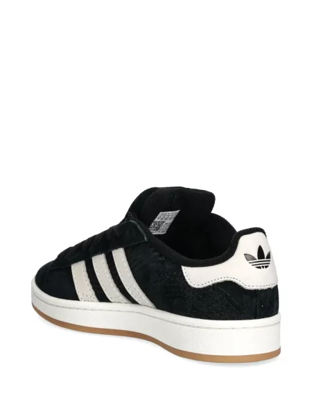Sneakersy Adidas Gazelle w paski zamszowe z kapturem niebieskie