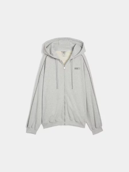 Спортивна кофта PUMA x Rosé T7 Hoodie комбінований верх сірий